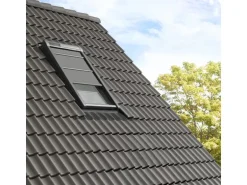 Velux Hitzeschutz-Markise Elektrisch Solar & Verdunkelung SSS MK04 0000S Schwarz