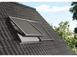 Velux Markise Solar MSL SK06 5060S Uni Schwarz 114 cm x 118 cm