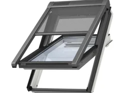 Velux Markise Solar MSL UK10 5060S Uni Schwarz 134 cm x 160 cm