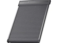 Velux Solar-Rollladen SSL YK85 0000S Aluminium Dunkelgrau 113 x 124 cm