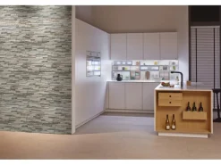 Verblender UltraStrong Bologna Beige Mix Feinsteinzeug 1 x 44,5 x 8 cm