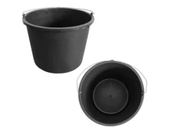 ViD 5 Stück Betoneimer 16 Liter Ø33 x 27 cm