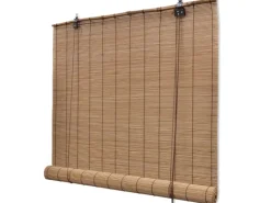 vidaXL Braunes Bambusrollo 150 x 220 cm