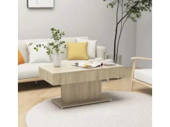 vidaXL Couchtisch Sonoma-Eiche 96x50x45 cm Holzwerkstoff