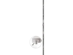 vidaXL Haustür Anthrazit PVC 3385776