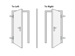 vidaXL Haustür Anthrazit 88x200 cm PVC 3187936