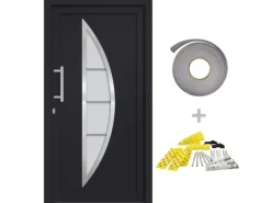 vidaXL Haustür Anthrazit 98x190 cm 279212