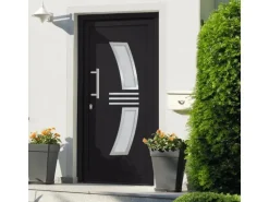 vidaXL Haustür Anthrazit 108x200 cm 3057573