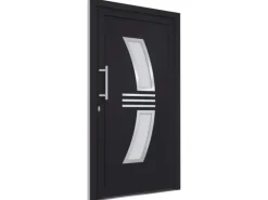 vidaXL Haustür Anthrazit 108x200 cm 3057573