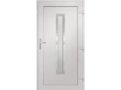 vidaXL Haustür Anthrazit 108x200 cm PVC 3187907