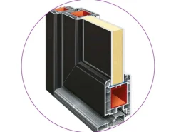 vidaXL Haustür Anthrazit 108x200 cm PVC 3187907