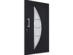 vidaXL Haustür Anthrazit 108x208 cm 279216