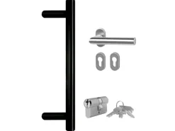 vidaXL Haustür Anthrazit 88x200 cm PVC 3157089