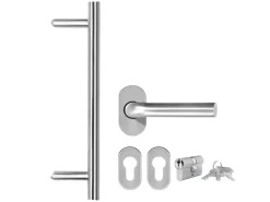 vidaXL Haustür Anthrazit 108x208 cm 279222