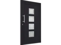 vidaXL Haustür Anthrazit 88x200 cm 279187