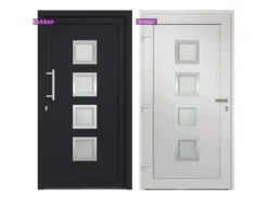 vidaXL Haustür Anthrazit 88x200 cm 279187