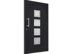 vidaXL Haustür Anthrazit 98x208 cm 279190