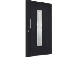 vidaXL Haustür Anthrazit 98x190 cm 279236