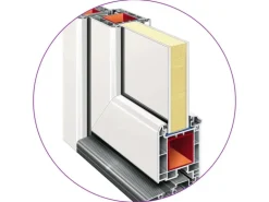 vidaXL Haustür Anthrazit 98x208 cm PVC 3187858