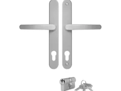 vidaXL Haustür Anthrazit 98x208 cm PVC 3187858