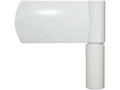 vidaXL Haustür Anthrazit 100x200 cm Aluminium und PVC 3157071