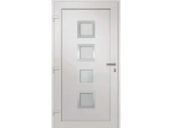 vidaXL Haustür Weiß 98x190 cm 279176