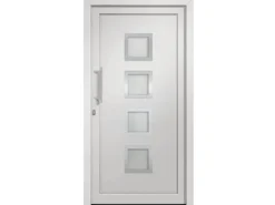 vidaXL Haustür Weiß 98x200 cm 279177