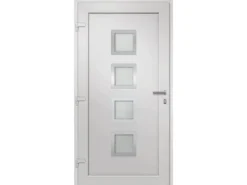 vidaXL Haustür Weiß 98x200 cm 279177