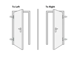 vidaXL Haustür Weiß 98x200 cm 279177