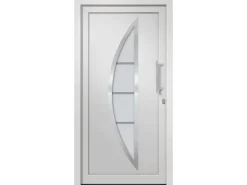 vidaXL Haustür Weiß 98x208 cm 279208