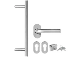 vidaXL Haustür Weiß 98x208 cm 279208