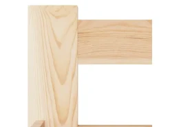 vidaXL Massivholzbett Kiefer 180x200 cm649445