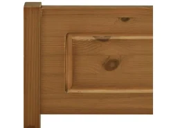 vidaXL Massivholzbett Kiefer Honigbraun 200x200 cm649530