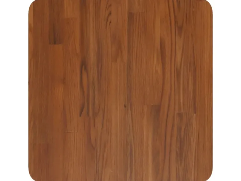 vidaXL Tischplatte Quadratisch Dunkelbraun 40x40x1,5cm Eiche Behandelt