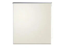 vidaXL Verdunkelungsrollo 140 x 230 cm Creme