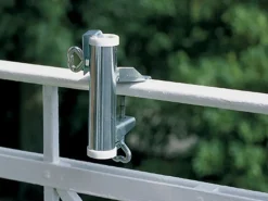 Videx Garden Sonnenschirmhalter Typ H für Handläufe Ø 35 mm Verzinkt