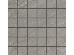 Vitra Mosaikfliese Olympus Feinsteinzeug Grau 30 cm x 30 cm