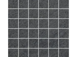 Vitra Mosaikfliese Olympus Feinsteinzeug Anthrazit 30 cm x 30 cm