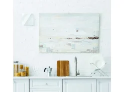 VLANO Badlüfter A-GLAS 125 WH mit Echtglasfront