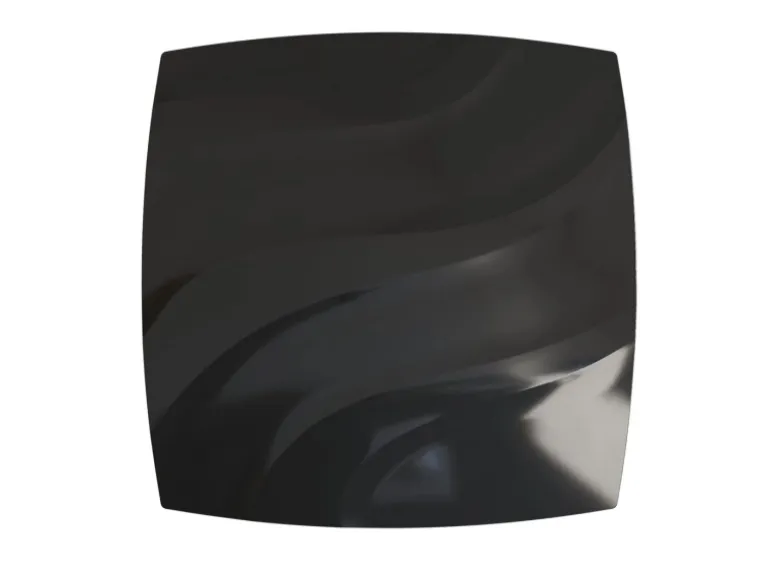 VLANO Badlüfter ALTO 100 Black mit Quick-Fix Montagesystem