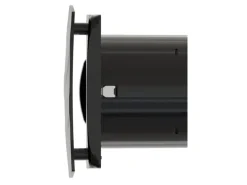 VLANO Badlüfter ALTO 100 Black mit Quick-Fix Montagesystem