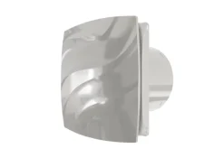 VLANO Badlüfter ALTO 100 Silver mit Quick-Fix Montagesystem