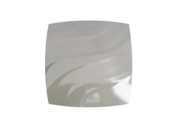 VLANO Badlüfter ALTO 100 Silver mit Quick-Fix Montagesystem