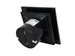 VLANO Badlüfter EOS 100 H BK mit Feuchtigkeitssensor & Nachlauf