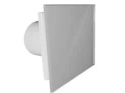 VLANO Badlüfter EOS 100 LTH Silver mit Lichtsensor & Feuchtigkeitssensor