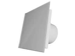 VLANO Badlüfter EOS 100 LTH Silver mit Lichtsensor & Feuchtigkeitssensor