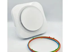 VLANO Badlüfter MOON 125 H mit Feuchtigkeitssensor & Nachlauf