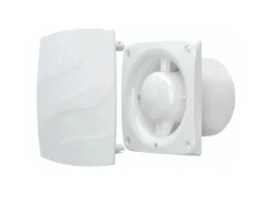 VLANO Badventilator ALTO 100 TH mit Feuchtigkeitssensor und Nachlaufzeit