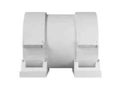 VLANO Rohrventilator TUBO PRO 125 mit Montagesatz