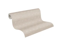 Vliestapete Geometrisch Designertapete Leicht Glanz Leicht Strukt. Beige FSC®